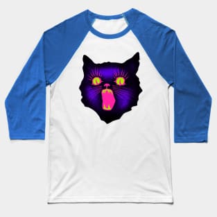 Rave cat Baseball T-Shirt